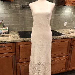 White lace dress